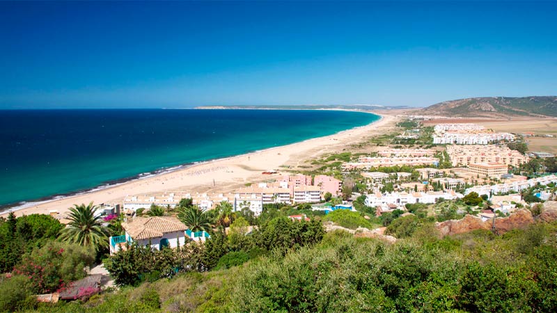 Playa de Zahara de los Atunes en Barbate, Cádiz