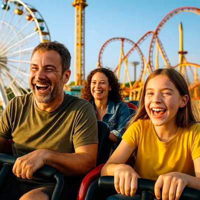 Parques de atracciones en Málaga