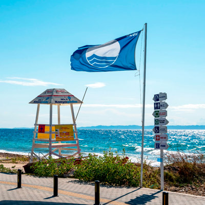 Playas con bandera azul en España