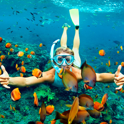 Playas para hacer snorkel en España
