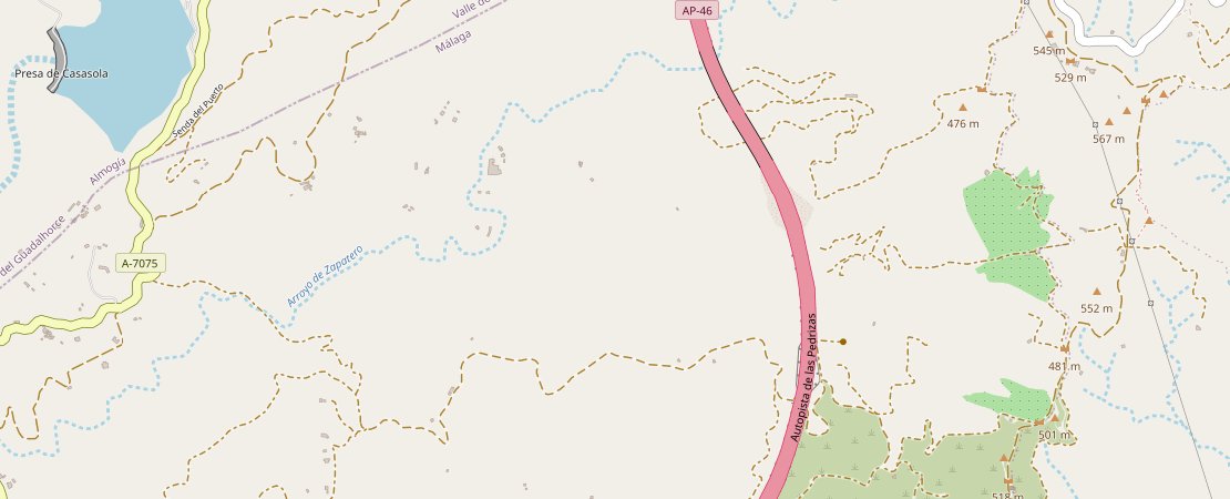 Mapa de Restaurantes en Barrio de Málaga 2