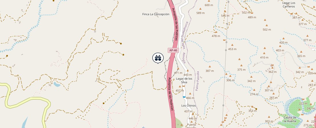 Mapa de Nueva Atracción Barrio de Málaga: ubicación y cómo llegar